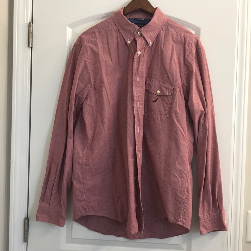 Nautica Long Sleeve Polo